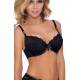 Roza Carmen Black Bra