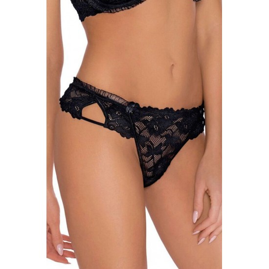 Roza Carmen Black Thong