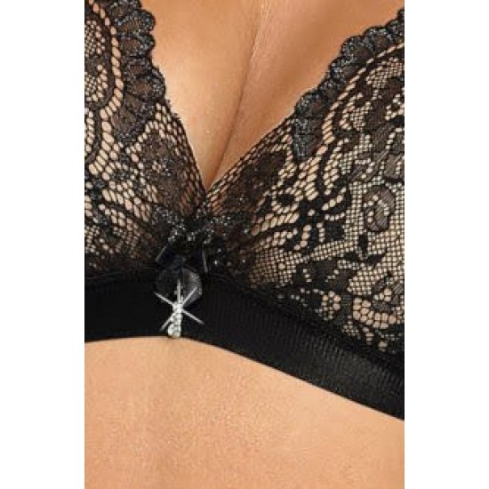 Roza Cyria Black Soft Cup Bra
