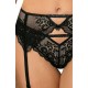 Roza Kena Black Suspender Belt