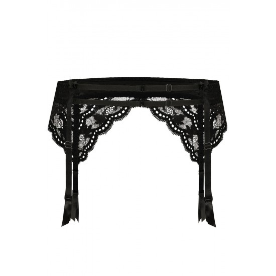 Roza Lagerta Suspender Belt Black Roza Lagerta Suspender Belt Black
