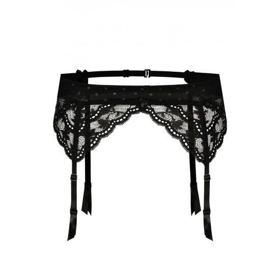 Roza Lagerta Suspender Belt Black Roza Lagerta Suspender Belt Black