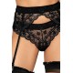 Roza Lagerta Suspender Belt Black Roza Lagerta Suspender Belt Black