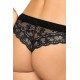 Roza Lagerta Thong Black Roza Lagerta Thong Black