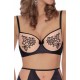 Roza Mehendi Push Up Bra Black