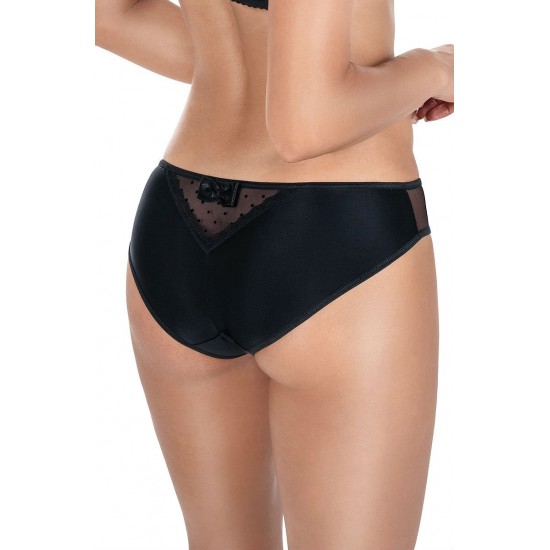 Roza Nefer Brief Black-Salmon Roza Nefer Brief Black-Salmon