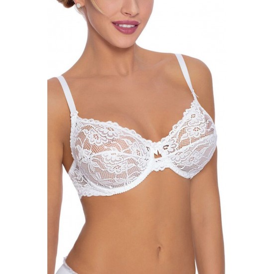 Roza Sisi White Bra