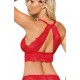 Roza Zuza Red Half Corset Roza Zuza Red Half Corset