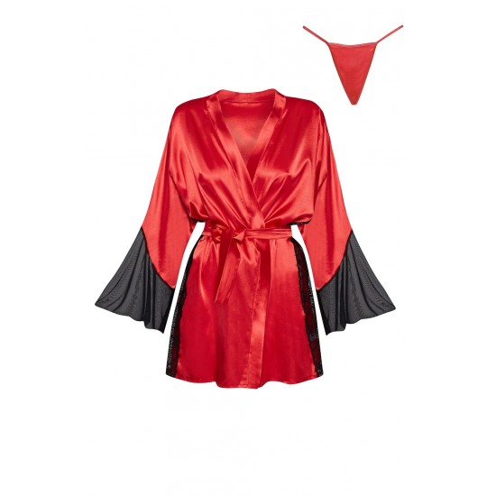 Beauty Night BN6667 Sara Peignoir Red Beauty Night BN6667 Sara Peignoir Red