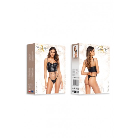 Beauty Night BN6715 Sasha Set Black Beauty Night BN6715 Sasha Set Black