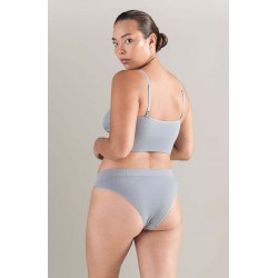 The TENCEL™ High Leg Brief Storm Grey The TENCEL™ High Leg Brief Storm Grey