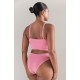The TENCEL™ High Leg Brief Rose Pink The TENCEL™ High Leg Brief Rose Pink