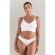 The TENCEL™ Seamless Bralette White Sand