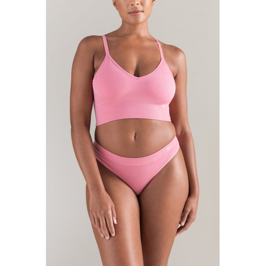 The TENCEL™ High Leg Brief Rose Pink The TENCEL™ High Leg Brief Rose Pink