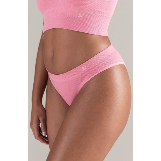 The TENCEL™ High Leg Brief Rose Pink The TENCEL™ High Leg Brief Rose Pink