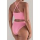 The TENCEL™ High Leg Brief Rose Pink The TENCEL™ High Leg Brief Rose Pink