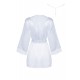 Beauty Night BN6672 Sherie Peignoir White Beauty Night BN6672 Sherie Peignoir White