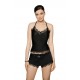 Roza Sija Black Nightshirt Roza Sija Black Nightshirt