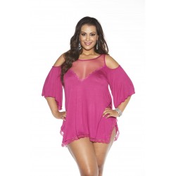 Shirley of Hollywood X3257 Sleepshirt Magenta