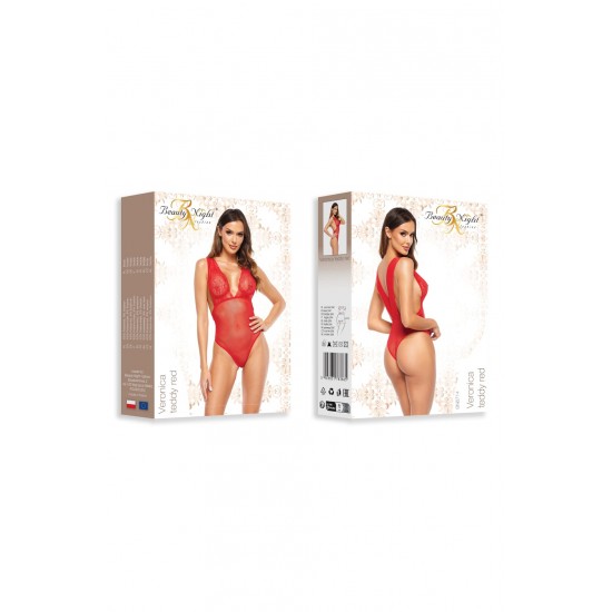 Beauty Night BN6714 Veronica Teddy Red Beauty Night BN6714 Veronica Teddy Red