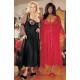 Shirley of Hollywood SoH-IA XX3489 Pegnoir Set Blac Shirley of Hollywood SoH-IA XX3489 Pegnoir Set Blac