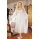 Shirley of Hollywood SoH-IA X3489 Gown White White Shirley of Hollywood SoH-IA X3489 Gown White White