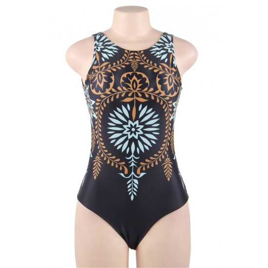 YesX YX961 One Piece Swimsuit Navy