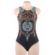 YesX YX961 One Piece Swimsuit Navy