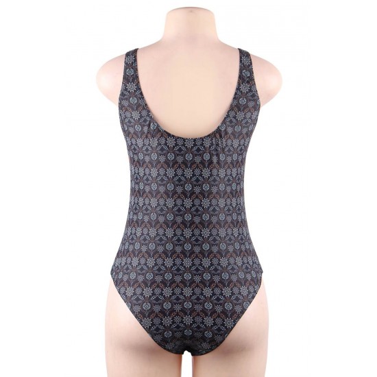 YesX YX961 One Piece Swimsuit Navy