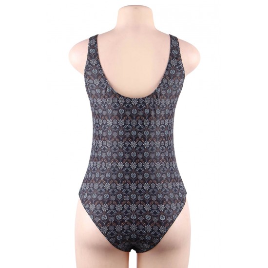YesX YX961 One Piece Swimsuit Navy