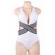 YesX YX962 One Piece Swimsuit White YesX YX962 One Piece Swimsuit White