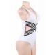YesX YX962 One Piece Swimsuit White YesX YX962 One Piece Swimsuit White