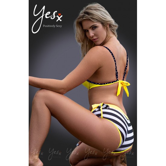 YesX YX963 Bikini 3 Piece Set Yellow YesX YX963 Bikini 3 Piece Set Yellow