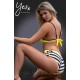YesX YX963 Bikini 3 Piece Set Yellow YesX YX963 Bikini 3 Piece Set Yellow