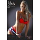 YesX YX964 Bikini 3 Piece Set Red YesX YX964 Bikini 3 Piece Set Red