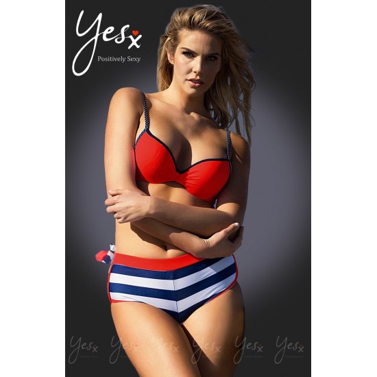 YesX YX964 Bikini 3 Piece Set Red YesX YX964 Bikini 3 Piece Set Red