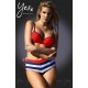 YesX YX964 Bikini 3 Piece Set Red YesX YX964 Bikini 3 Piece Set Red