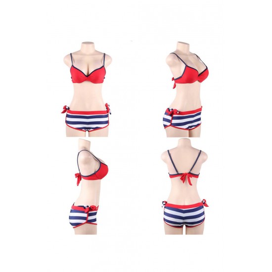 YesX YX964 Bikini 3 Piece Set Red YesX YX964 Bikini 3 Piece Set Red