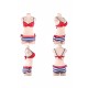 YesX YX964 Bikini 3 Piece Set Red YesX YX964 Bikini 3 Piece Set Red