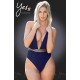 YesX YX966 One Piece Swimsuit Navy YesX YX966 One Piece Swimsuit Navy