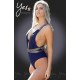YesX YX966 One Piece Swimsuit Navy YesX YX966 One Piece Swimsuit Navy