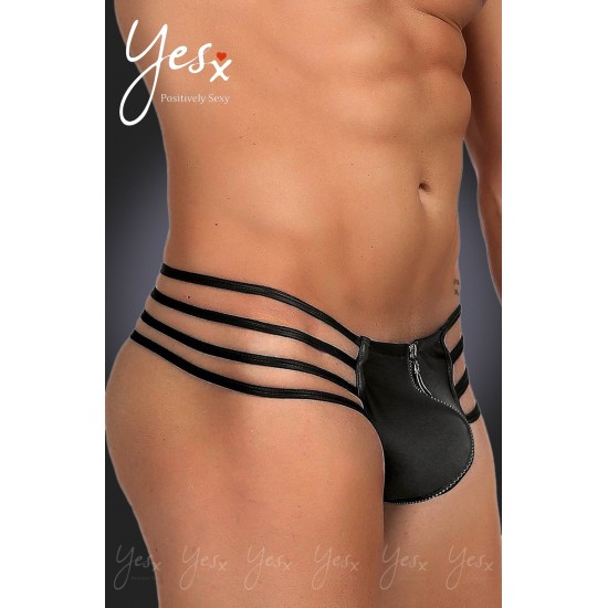 YesX YX971 Men's Thong Black