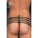 YesX YX971 Men's Thong Black