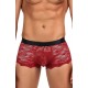 YesX YX976 Mens Boxer Brief Red/Black
