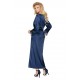 Irall Yoko Dressing Gown Navy Blue Irall Yoko Dressing Gown Navy Blue