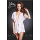 Yesx YX162 Dressing Gown White