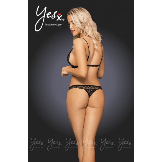Yesx YX236 Black Bra Set