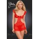 YesX YX518 Skirt Set Red