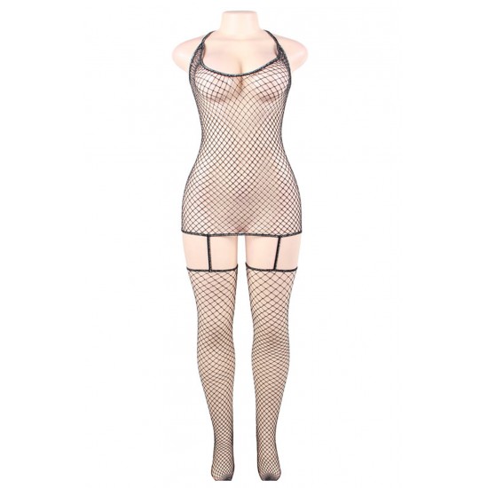 YesX YX817Q Plus Size Bodystocking YesX YX817Q Plus Size Bodystocking