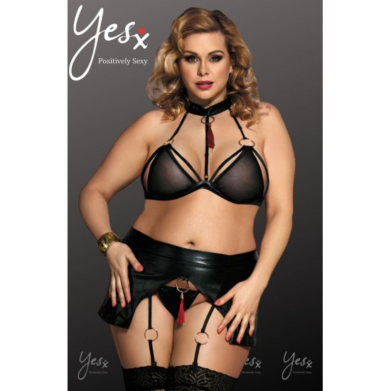 YesX YX823Q Bra Set Black